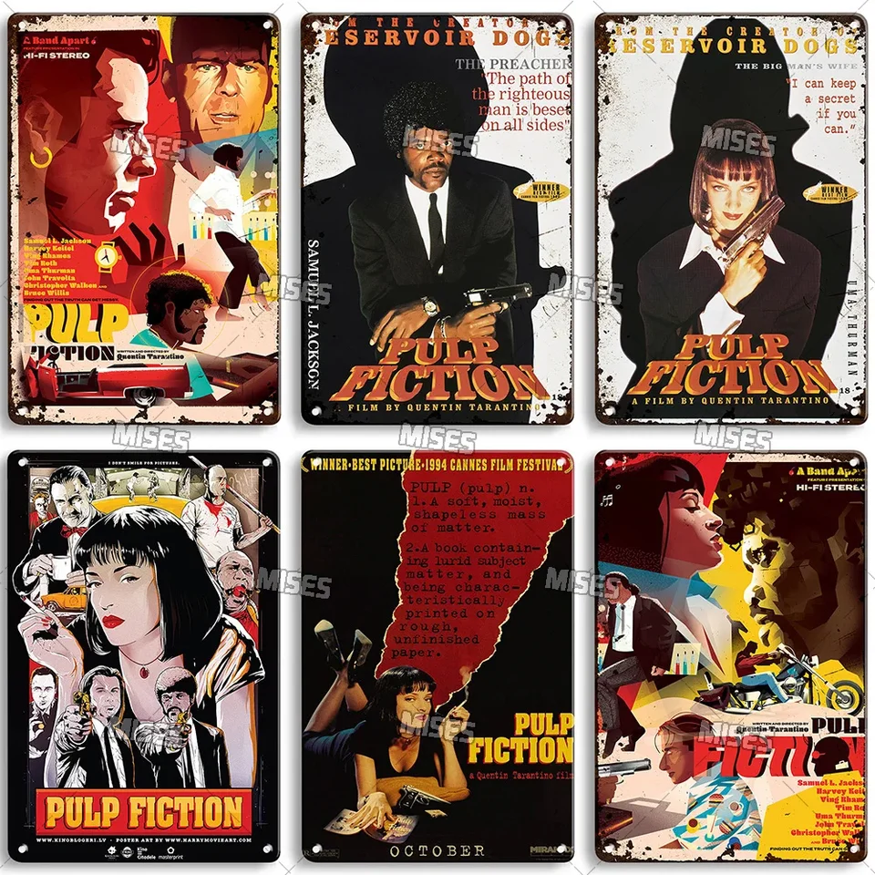 波紋のある映画のポスターメタルサインウェザードメタルプレート