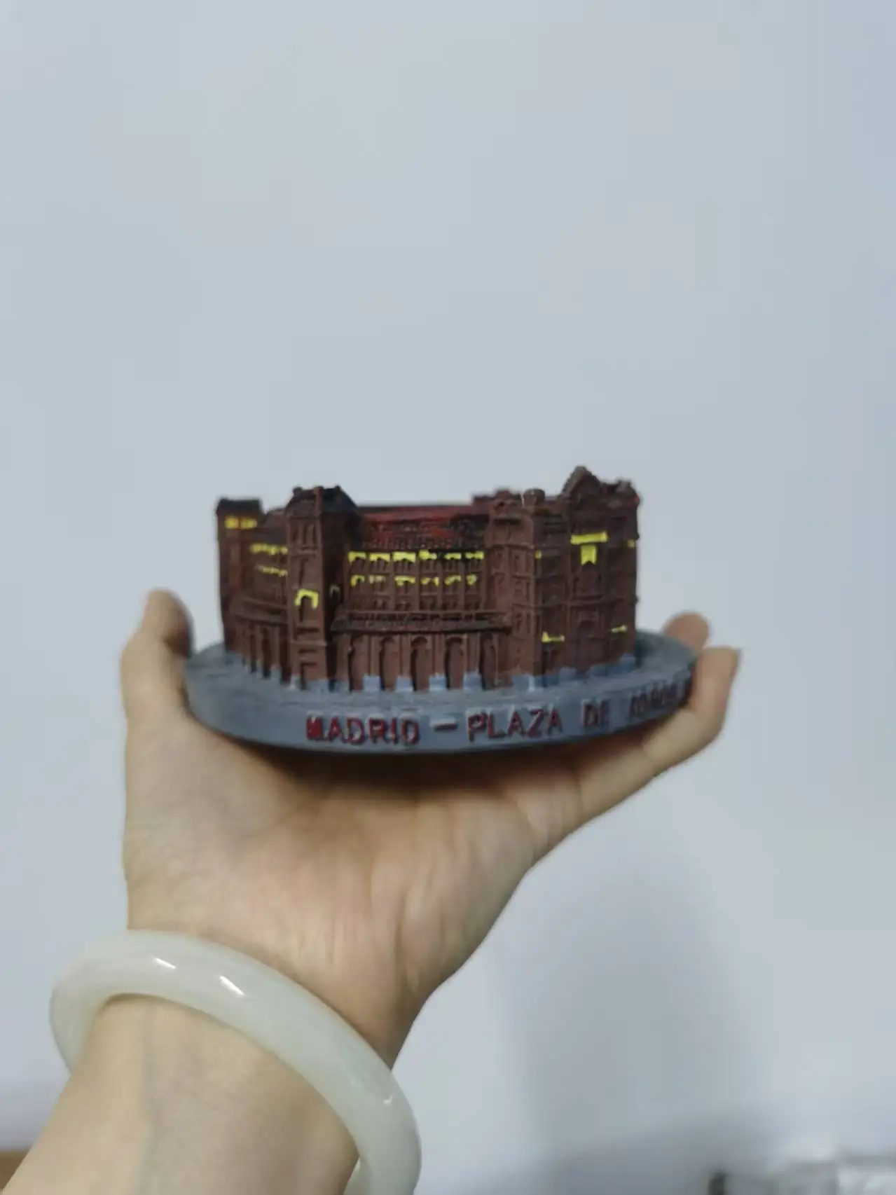 resin figure mental psychological sand table game box court therapy building madrid plaza de toros monumental