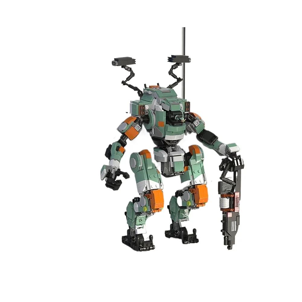 Moc Titanfalls BT-7274 Vanguard-class Titan Mecha Building Blocks Set Model Mech Warrior Mech-exoskeleton Robot Toys Kids Gifts