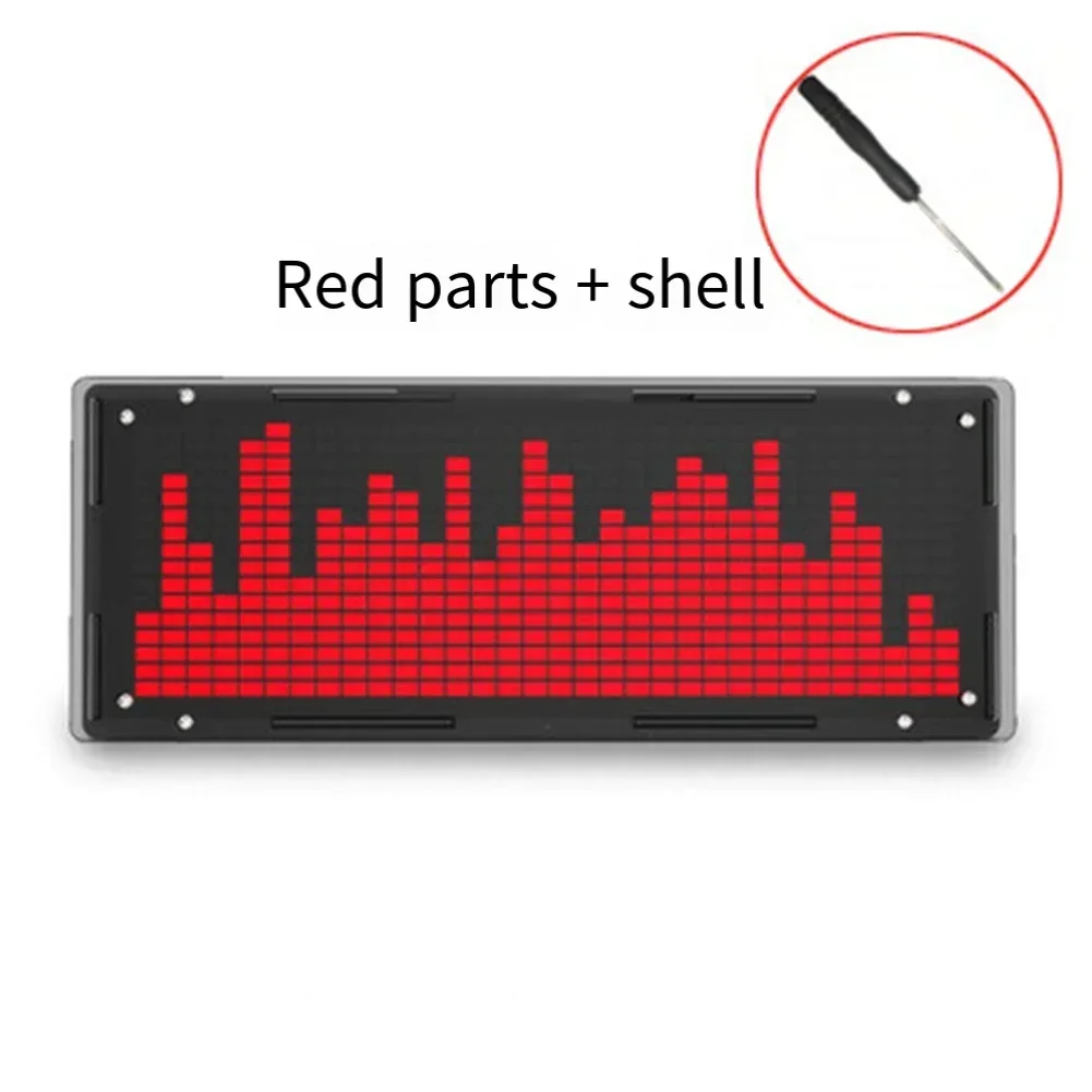 Home Entertainment Spectrum Analyser 32 Bit VU Meter 1T High Speed Processor 7 Music Ringtones Automatic Brightness Function