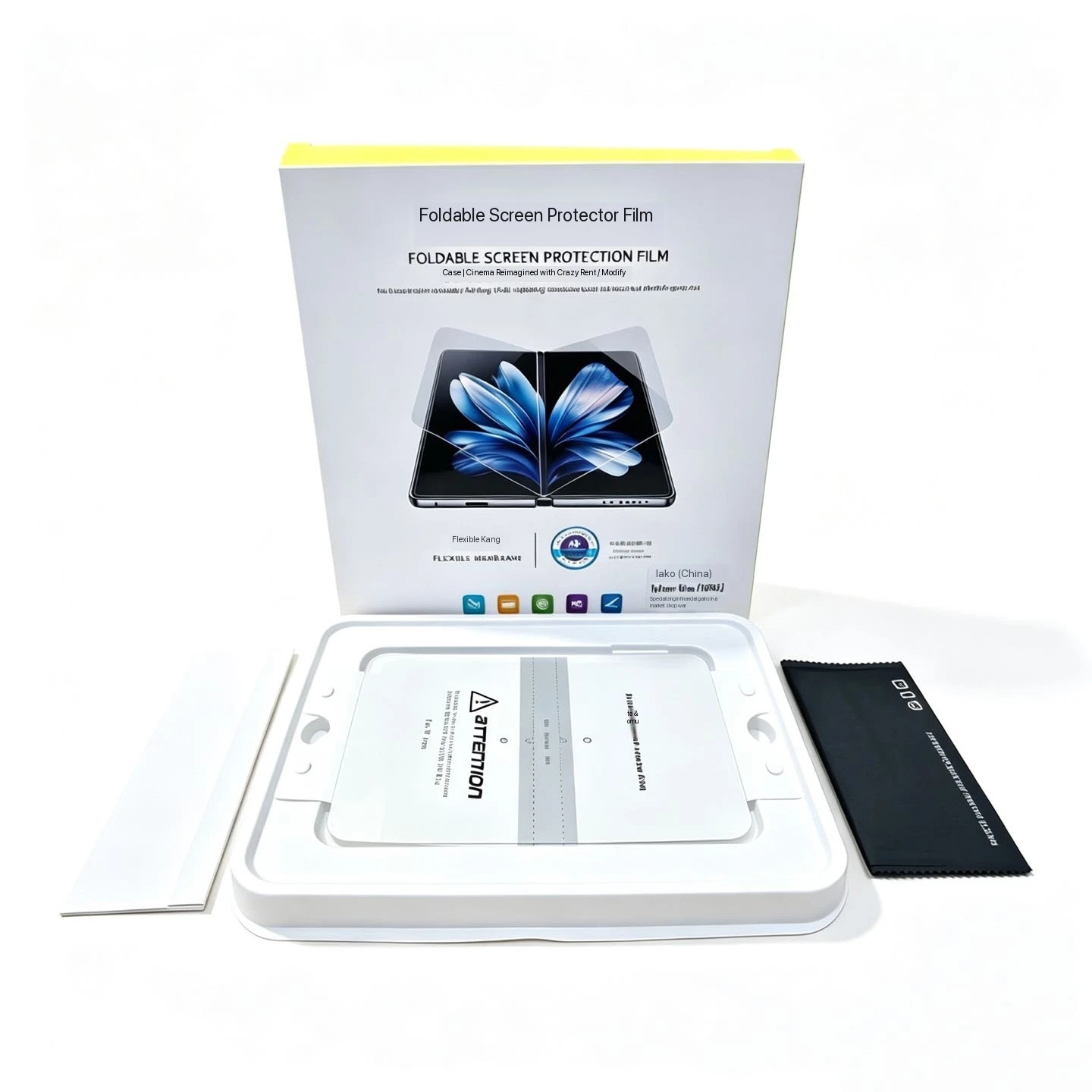 Full Screen matte Soft TPU Fold Film For Samsung Galaxy Z Fold 5 6 7 8 Ultra With Kit Tool Soft Inner Film HD Screen Protector