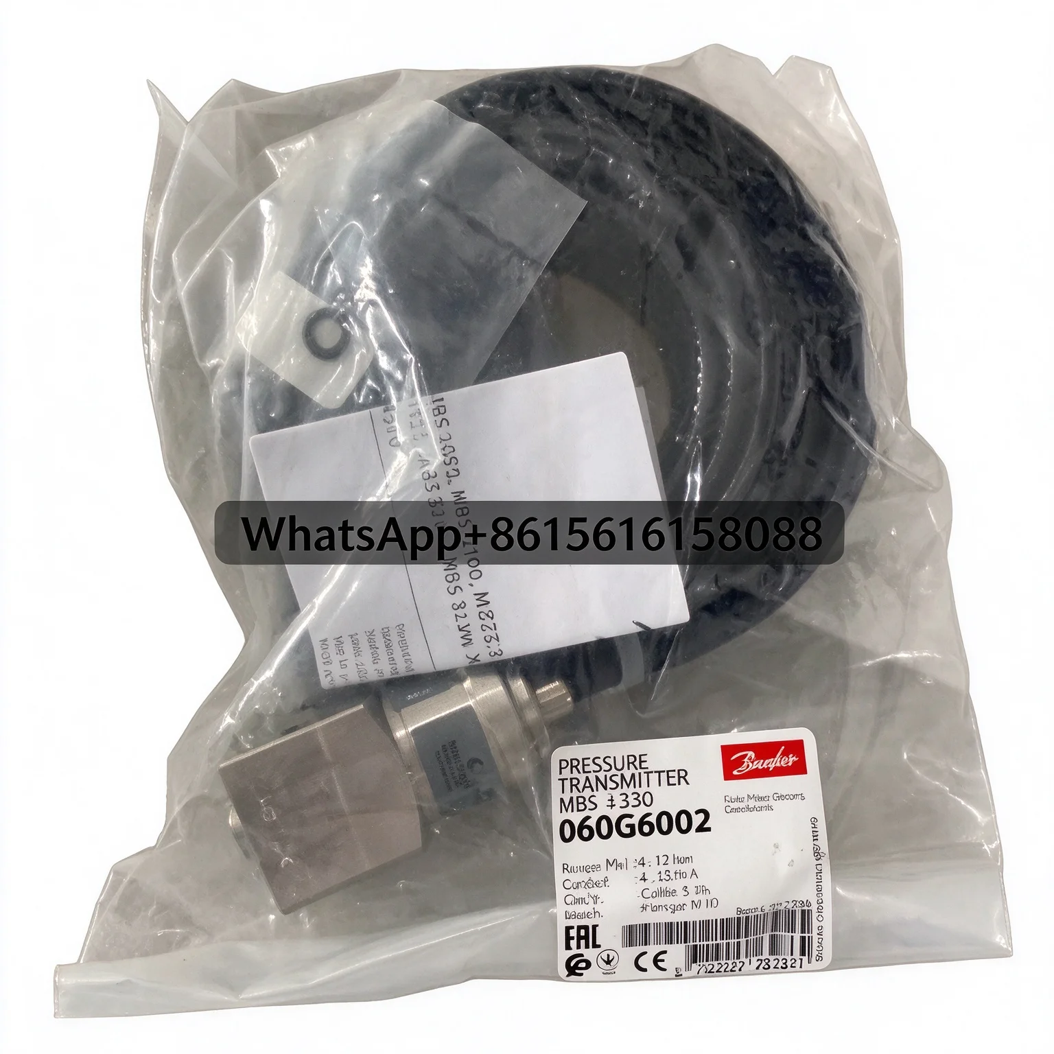MBS3350 060G6001 060G6002 060G6003 060G6004 060G6005 060G6006 060G6007 060G6008 060G6009 060G6010 Danfoss Pressure Sensor