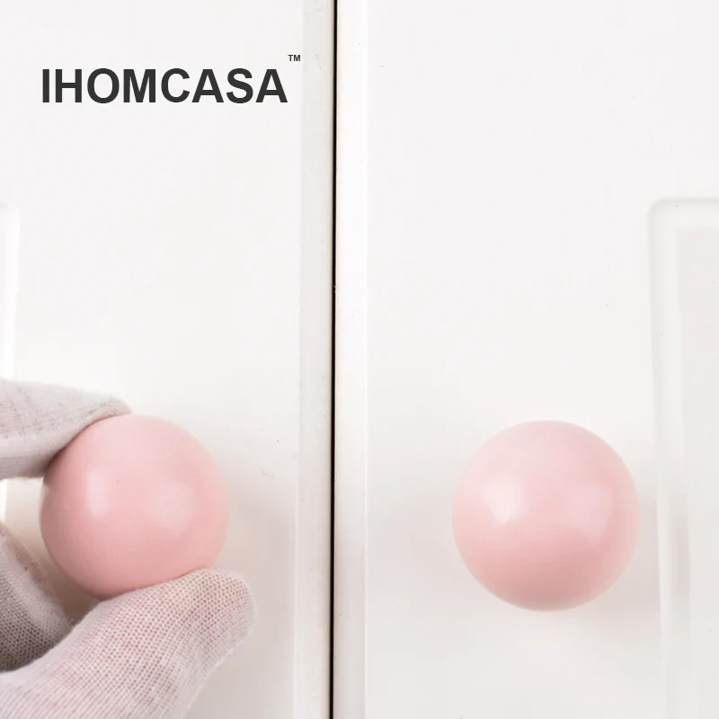 IHOMCASA Ceramic Furniture handle Cabinet Knobs Ceramic Round Drawer Knob Wardrobe Door Handles And Hook Wall Hook