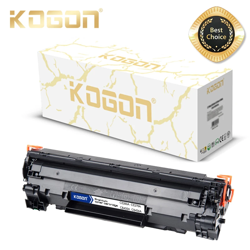 KOGON CE285A 85A 285A Compatible TONER Cartridge for HP  P1100 P1102 P1102w M1130 M1132 M1210 M1212nf M1214nfh M1217nfw M1219