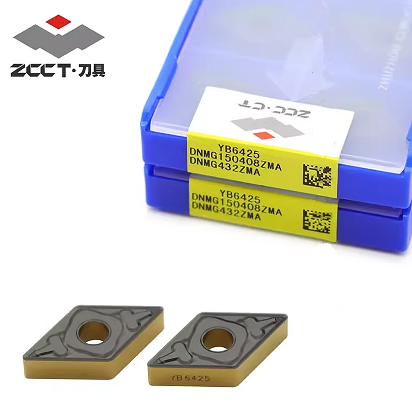 DNMG150404ZMA YB6425/DNMG150408ZMA YB6425/DNMG150412ZMA YB6425 CNC blade ZCC.CT CNC carbide inserts Turning inserts 10pcs/box