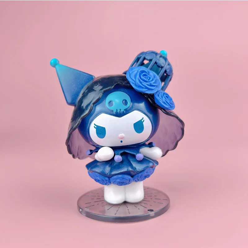 Sanrio My Melody kuromi figura juguetes imagen de dibujos animados clásica My Melody figura de acción caja juguete regalo para niños