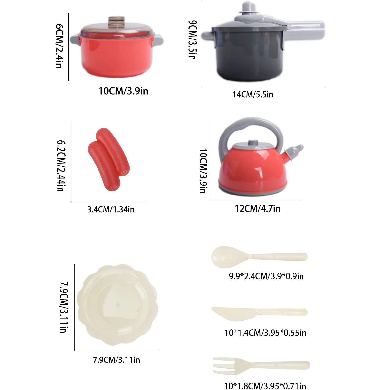 子供用の白い長袖キッチンおもちゃ,炊飯器,料理シミュレーション,台所用品,男の子への誕生日プレゼント