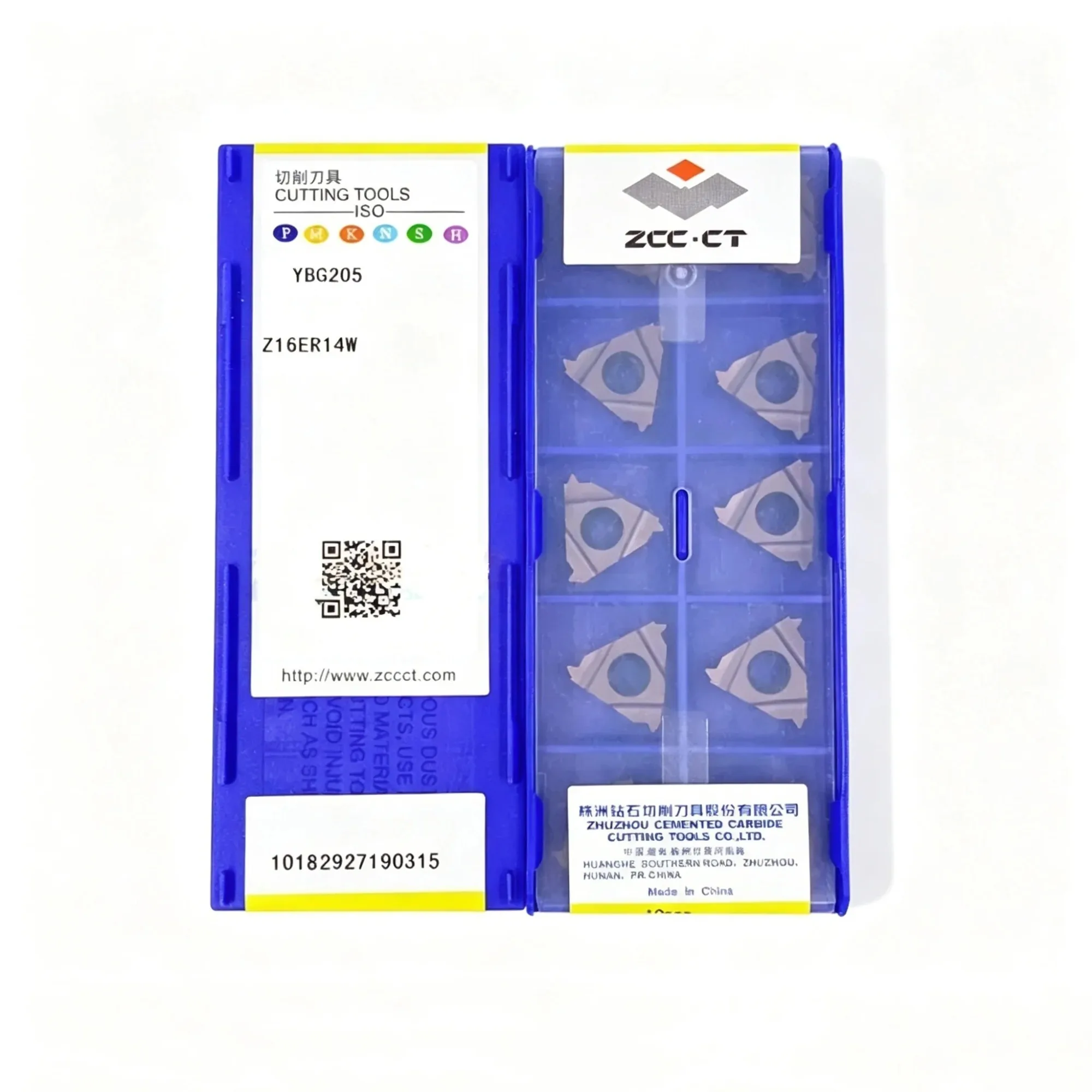 ZCC.CT Z16ER Z16IR AG55 AG60 11BSPT 14W 19W  14BSPT 8NPT 11W 12UN 24UN YBG205 Carbide Inserts