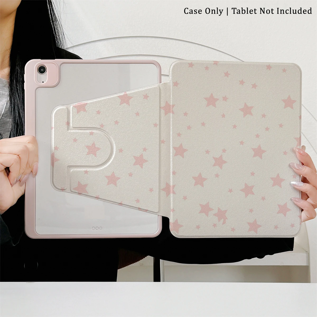 

360 ° Rotating Foldable Case to Easily Protect Your Pad: Compatible with iPad Air 6,Air 5,4,10,2024,air m3/a16 2025
