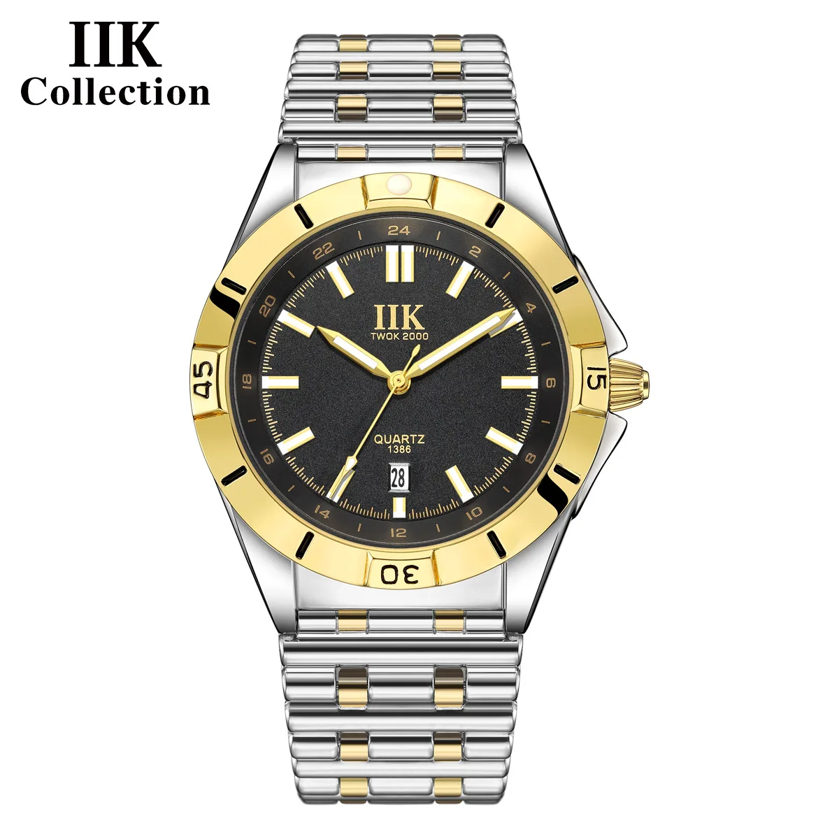 Luxury Watch for Men Quartz Wristwatch Classic Luminous Clock Male Black Sliver Rose Gold Stainless Steel New Orologio Man Reloj