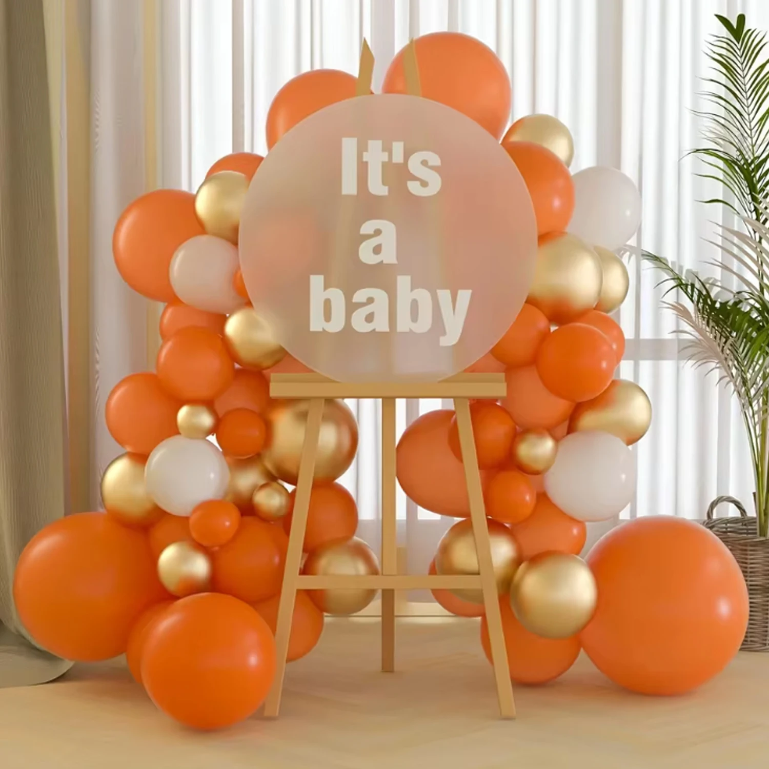 Zestaw 102 pomarańczowych balo – Orange Lighting Decor recenzja i cena