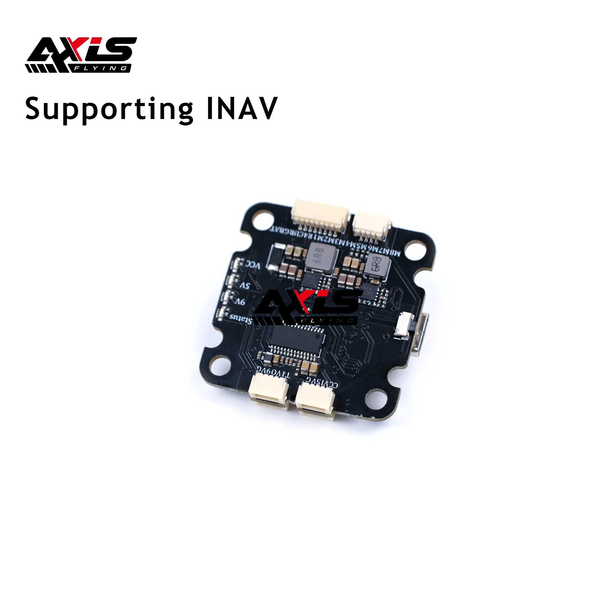 Axisflying Argus Stack 4 in 1 ESC + F7 Flight Controller Long Range for Manta 5/6/7/10 inch FPV Freestyle Drone