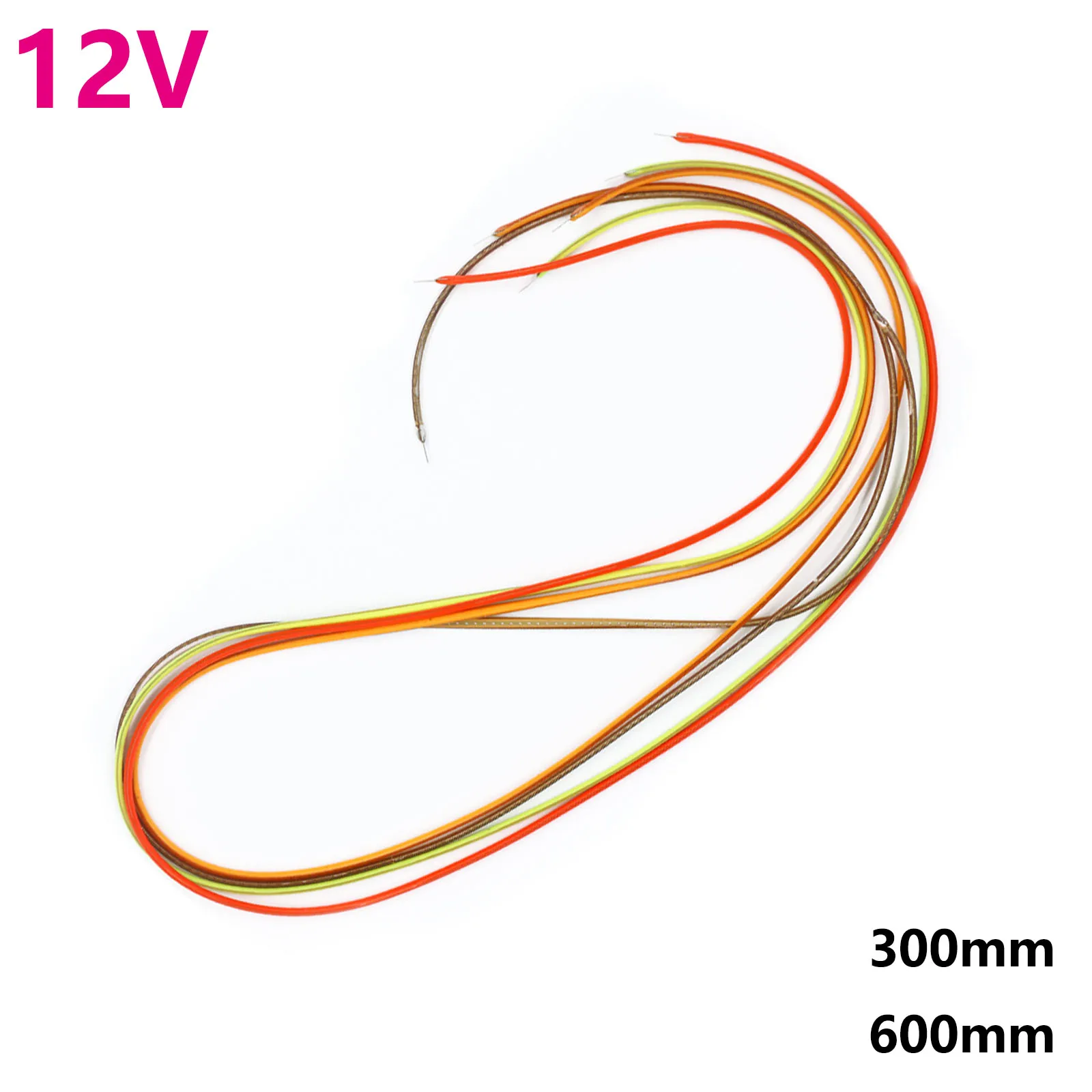 Dc12v LED Filament 300mm and 600mm 24V Retro Edison Bulb COB Filament Lamp Parts LED Diodes Flexible Filament For DIY Light