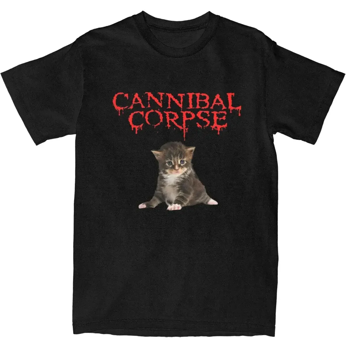 Vintage T Shirt All Season Socks Cotton T-Shirts Cannibal Corpse Hip Hop Tshirt for Adult Beach Y2K Funny Short Sleeve Clothes