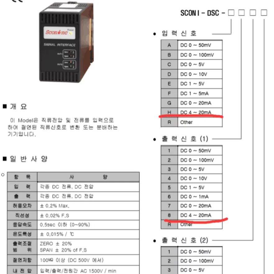 

Signal Converter SCONI-DSC-H88X High quality