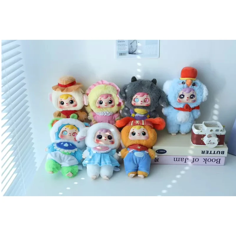 

New Arrival Genuine SanXiaoMao Elf on Blue Star Blind Box Cute Keychain Pendant Action Figure Collectible Toy