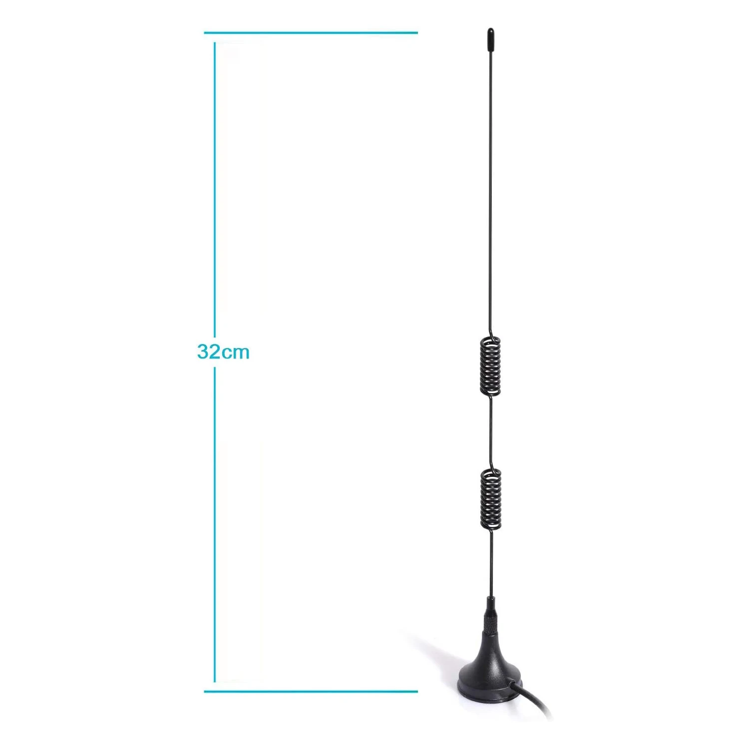 VHF UHF Ham Radio Police Scanner Antenna Amateur Radio Mobile Radio Scanner Antenna Magnetic Base BNC Male Antenna