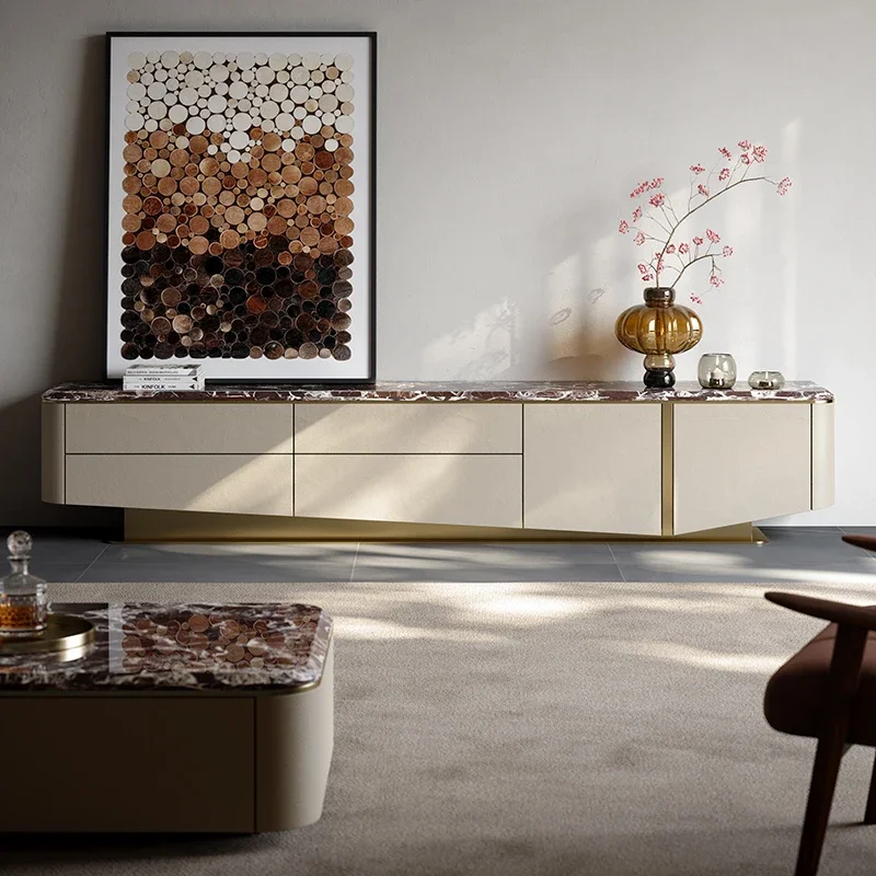 Modern Luxury TV Cabinet Designer Display Entertainment Storage Tv Stands Hallway Organizer Suporte Para Tv Home Furniture