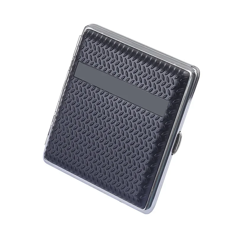 Fashion Cigarette Case 20pcs Metal Cigarette Holder Coarse Pack Anti-pressure Moisture-proof Portable Cigarette Case