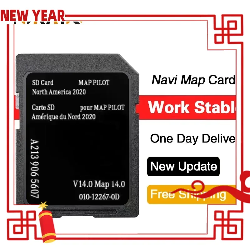 

GPS MAP PILOT Garmin SD Card Update 2020 V14 USA CAN MEX Maps for Mercedes AMG/C-class/E-class/GLC Car Navigation