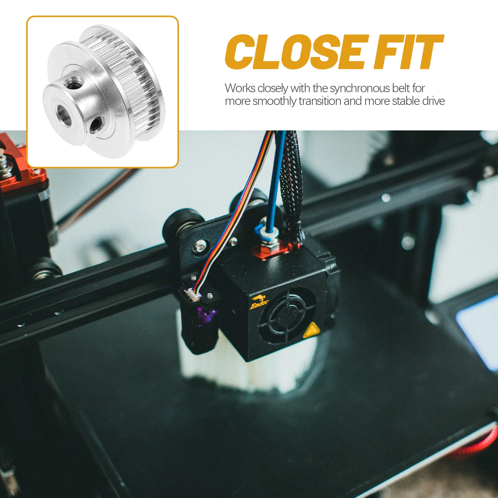 3D Printer Synchronous Pulley Aluminum Timing Wheel For Cnc Milling Machine Linear Motion Belt Drive Replacement