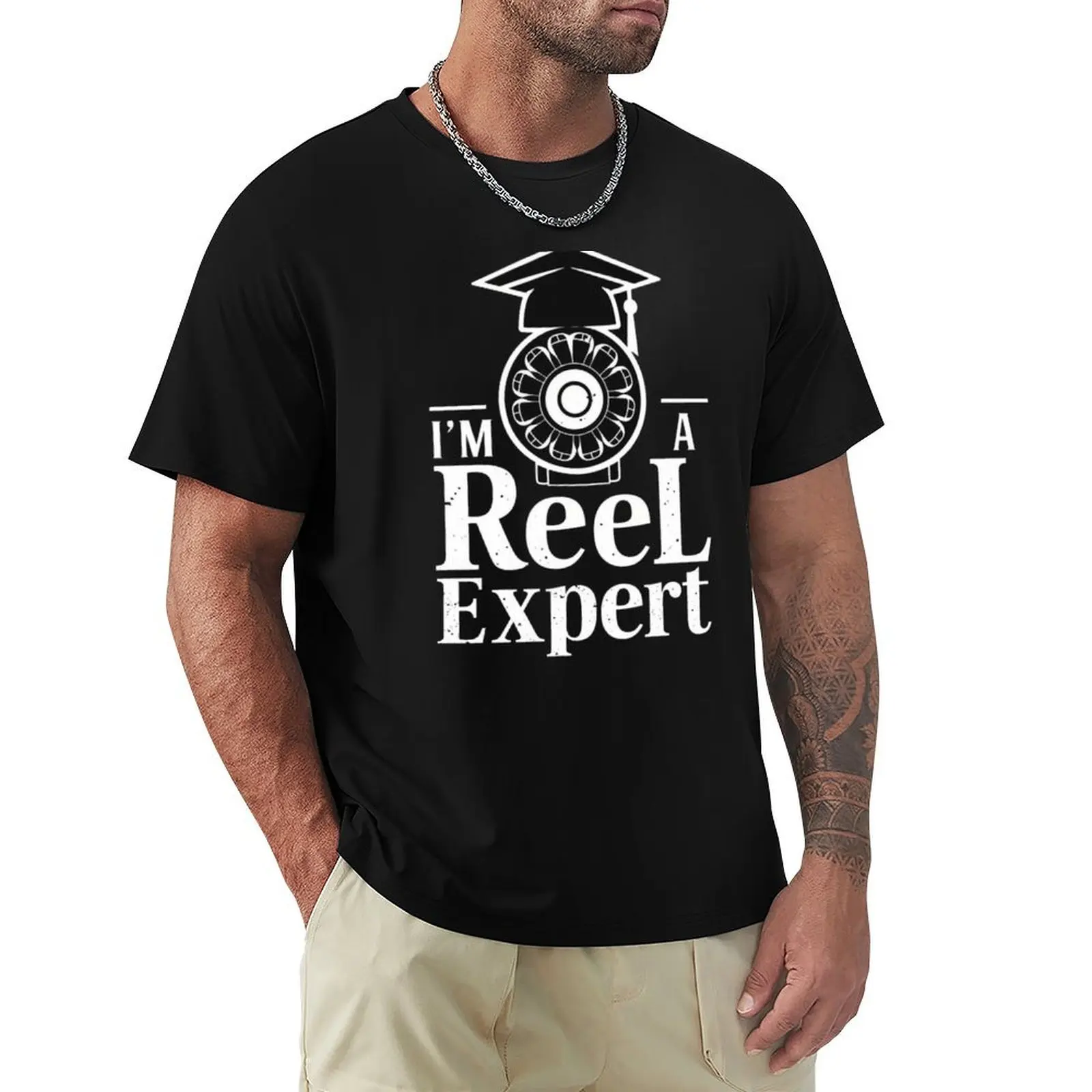 I am a reel expert T-Shirt Quick Dry Light Sports T-Shirt