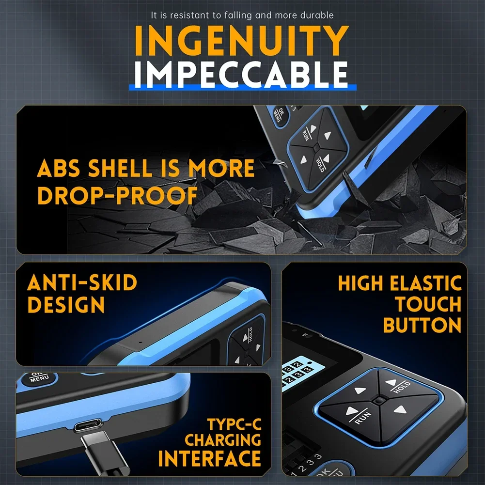 For FNIRSI DSO-TC3 Mini Handheld Digital Oscilloscope Transistor Tester Signal Source 3in1 Versatile Electronic Component Tester