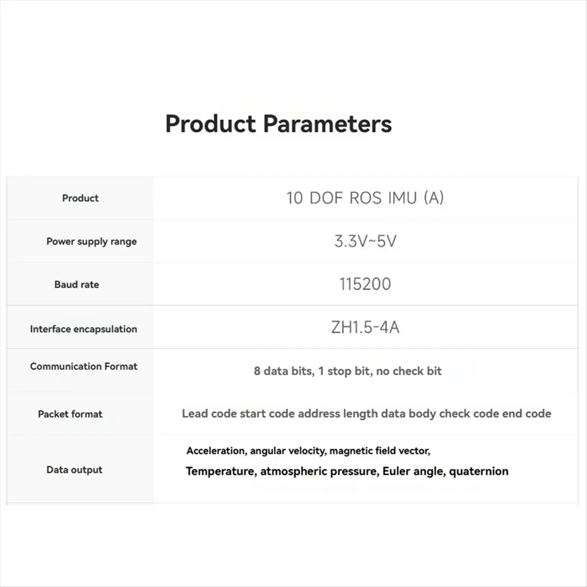 M85K  10- IMU Sensor ARM 32-Bit Compatible with ROS1/ROS2 for Robots Drones Mechanical Dog Self-Driving Cars