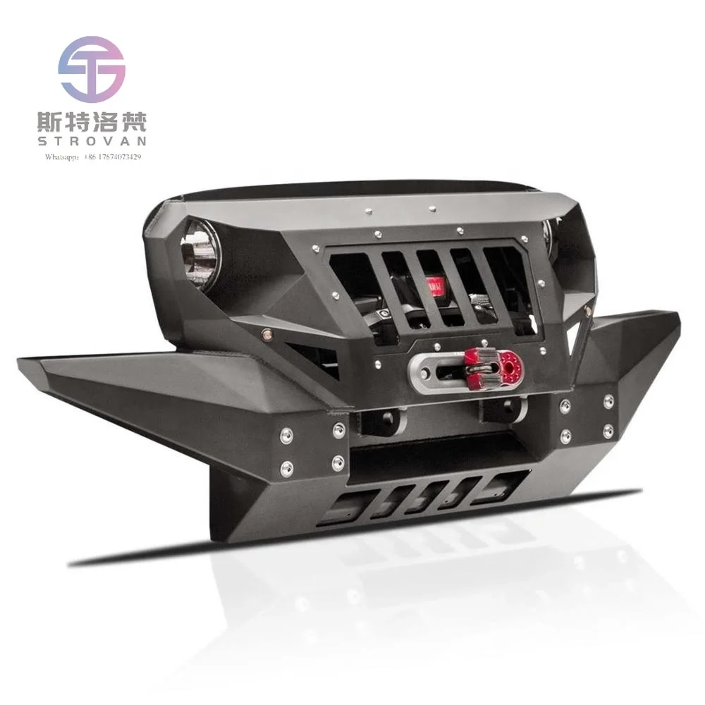 

Cc Car Grumper Bumper Full Width for Jeep Wrangler JK 2007-2017