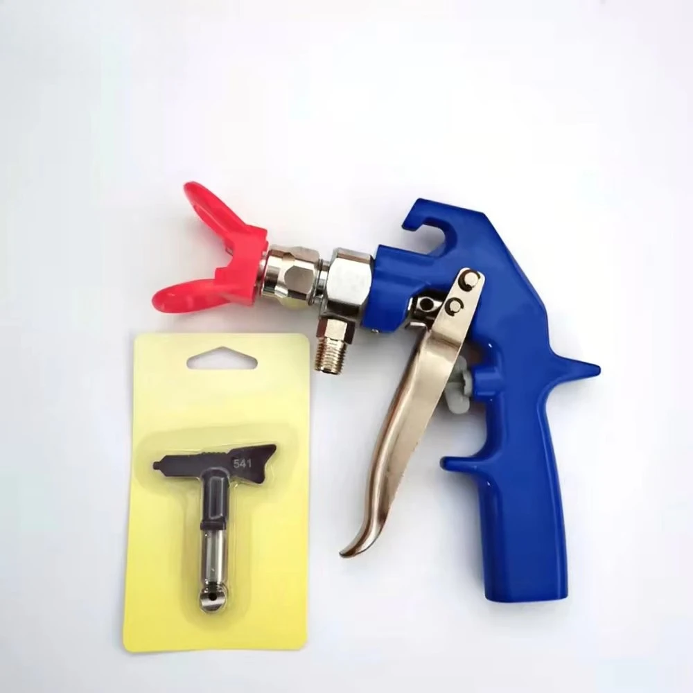 High Pressure Airless Paint Spray Gun Vertical 3600PSI Gun With 517 Tip Nozzle Tip Guard Sprayer Machine Accessories