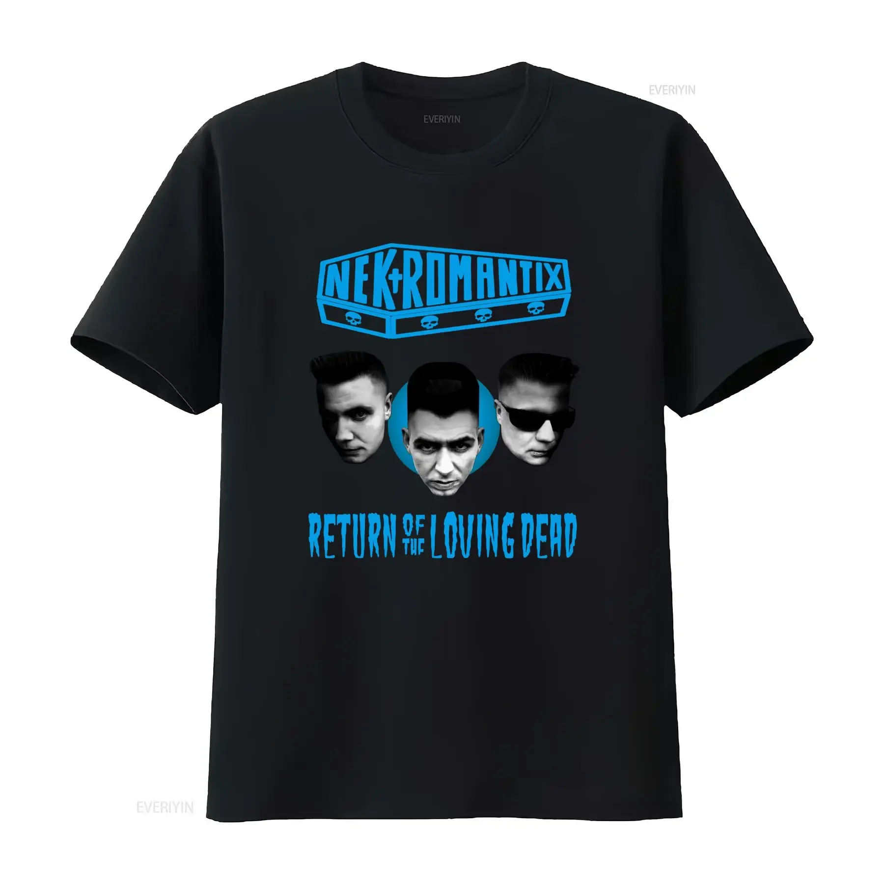 Vintage Nekromantix Return of The Loving Dead T Shirt Small 00s Psychobilly Punk Rock Danish Horror Gothic vintage Washed