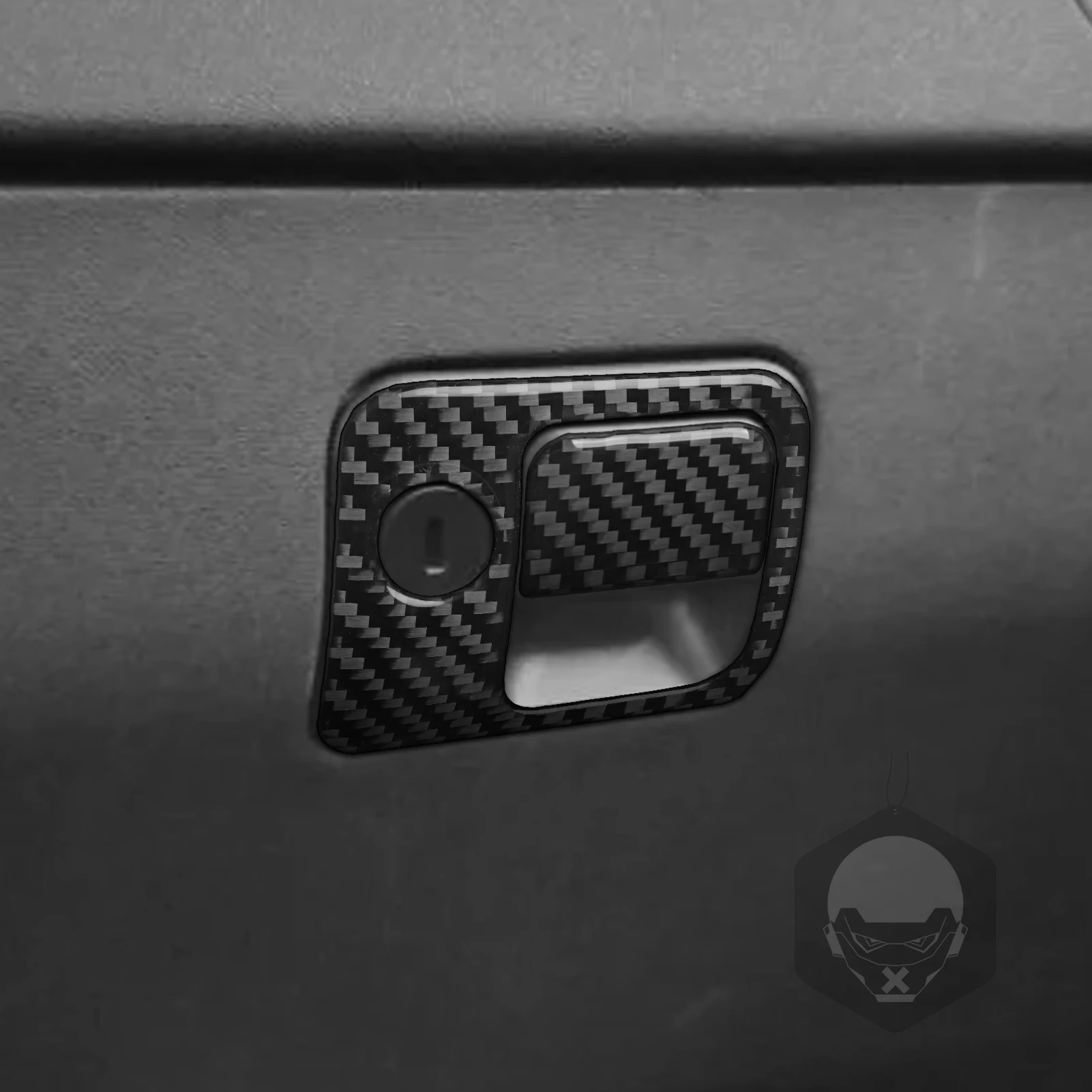 Real Carbon Fiber Car Accessories Glove Storage Set Cover Soft Sticker For Saab 9-5 1997 1998 1999 2000 2001 2002 2003 2004 2005