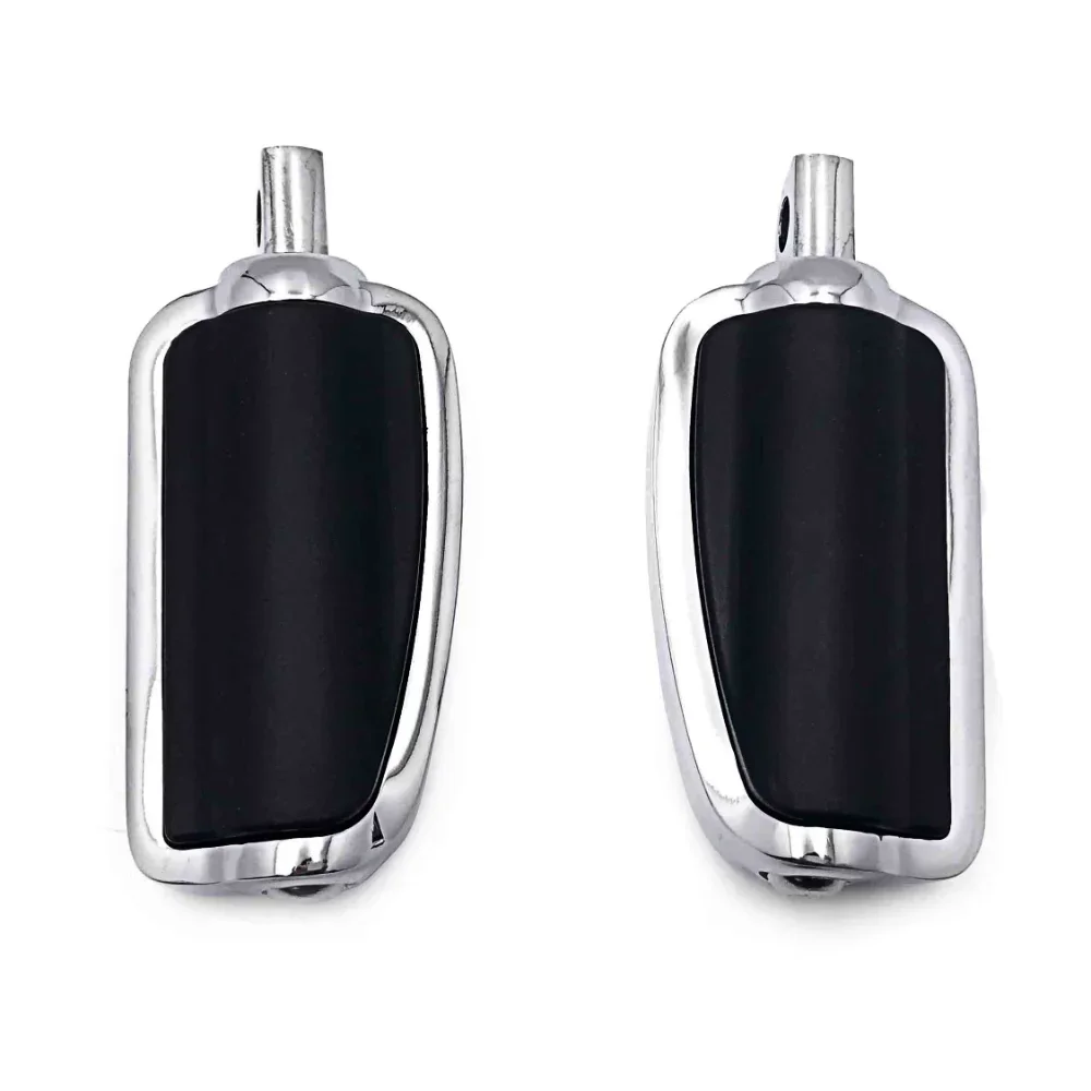 Motorcycle Foot Rests For 1984 and up Harley Davidson Ultra Limited Road King FLHR V Rod Freewheeler Breakout XLH CHROMED 4