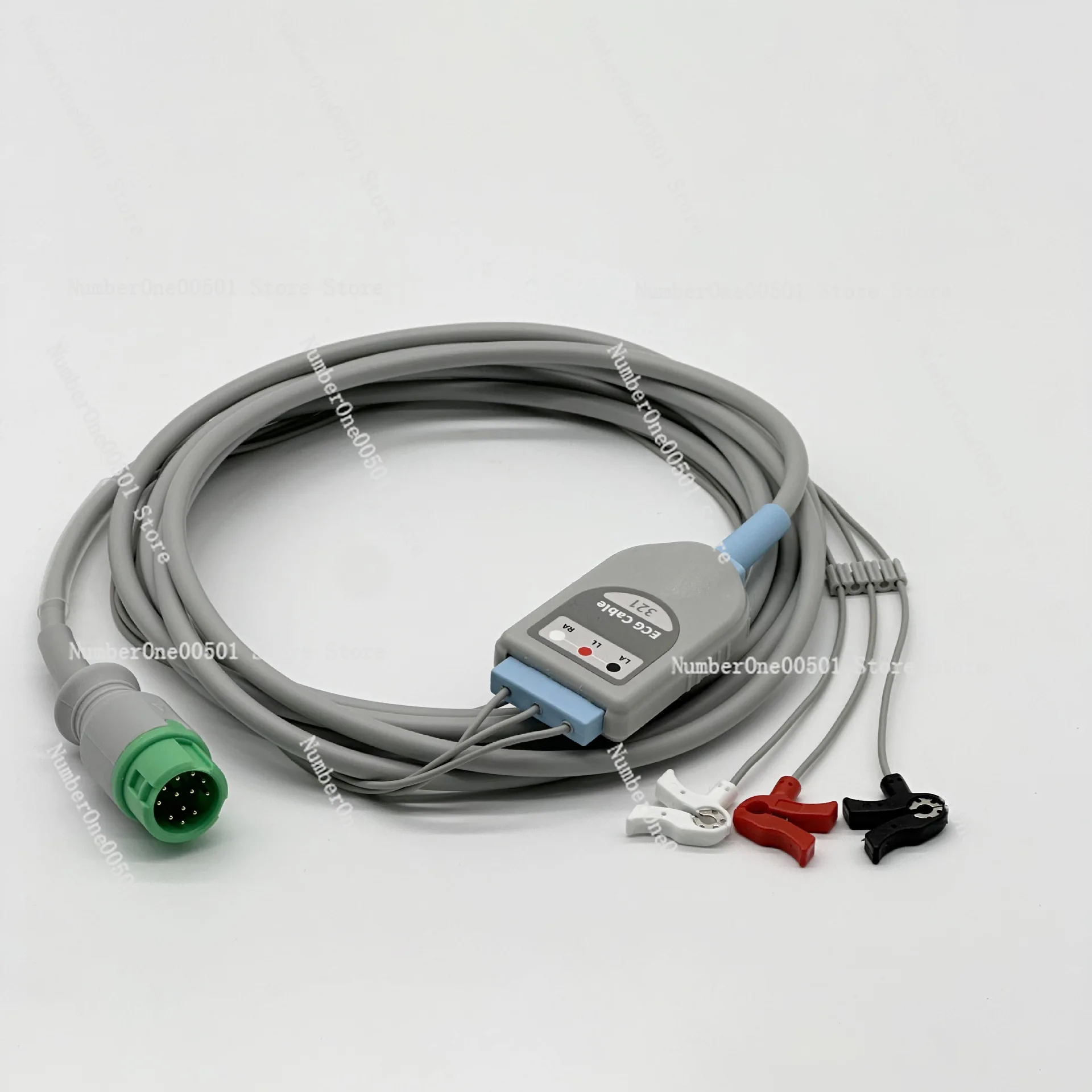 Neonatal ECG Lead Wire for T5 T6 iMEC Monitor 12 Pin Medical Grade Infant Monitor Cable