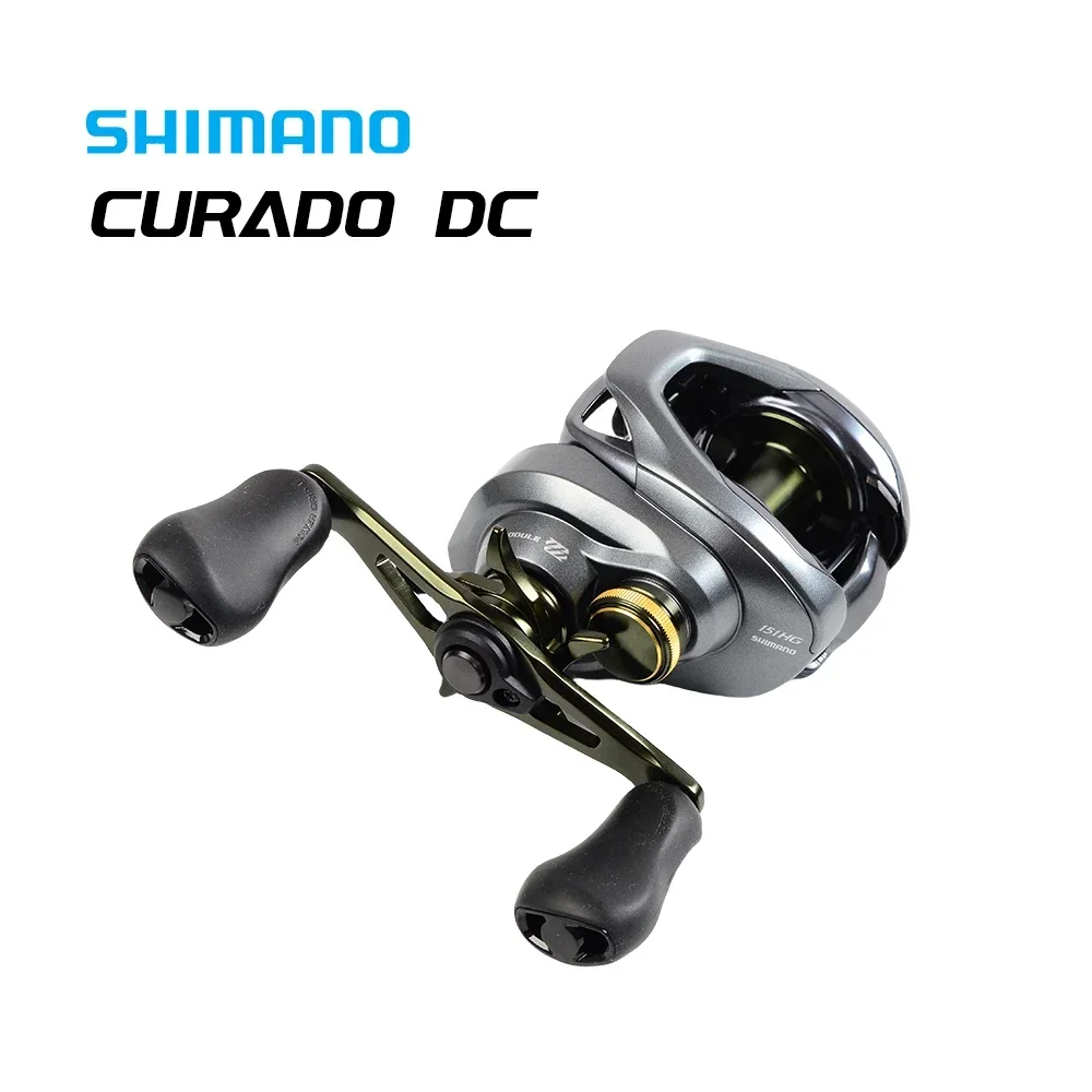 SHIMANO Original 18 Curado DC Baitcsting Fishing Reel 6.2-8.5:1 Gear Ratio 6+1BB Max Drag 5KG Hagane Body Fishing Casting Reel