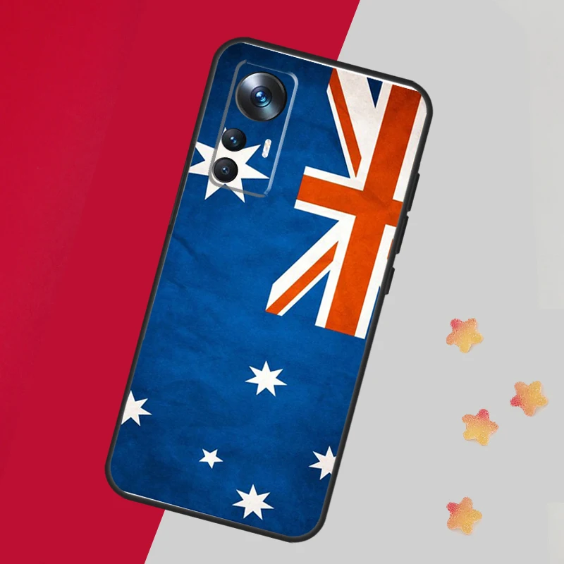 Australia Flag For POCO F5 X3 X5 Pro F3 F4 M5s X4 GT Case For Xiaomi 13 14 Pro 11T 12T 13T Pro 12 Lite 12X