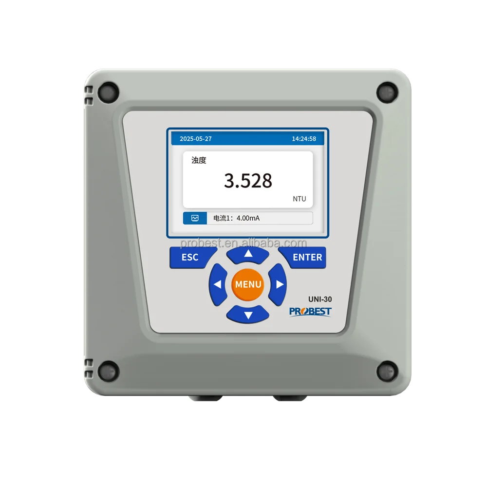 PROBEST UNI-30 Universal Transmitter Multi-Parameter Water Quality Monitor pH DO ORP Conductivity Analyzer Controller
