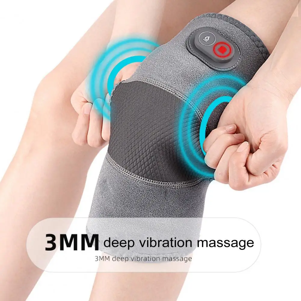 

Knee Compression Sleeve Electric Knee Pad with Adjustable Temperature Usb Powered Arthritis Pain Relief Brace Wrap for Knee