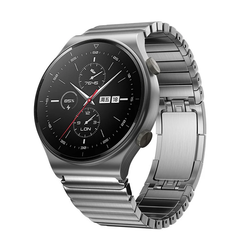 22mm Edelstahlarmband für Huawei Watch GT 7 Pro GT7 GT6 GT5 GT4 GT3 46mm Metallarmband für Huawei Watch 5/4/4pro/3