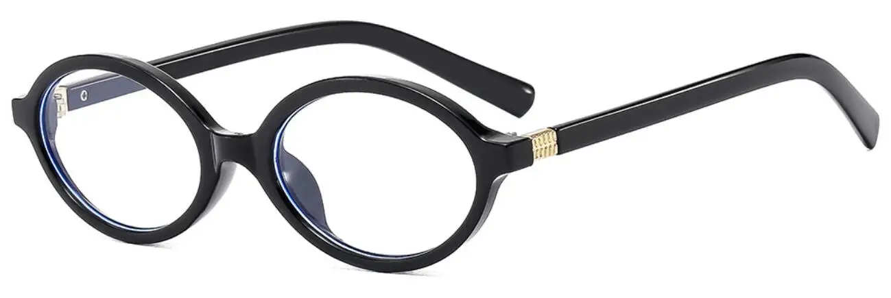 FELRES Leopard Vintage Kleine Oval Lesebrille Frauen Männer Persönlichkeit Design Anti Blaues Licht Gläser Transparent Mode Eyegalsses 5