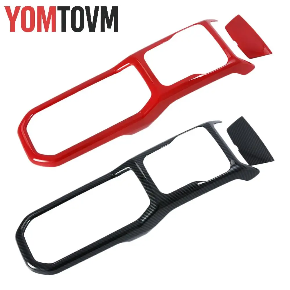 

Подходит для Jeep Wrangler JL 2018-2022, декоративная крышка панели переключения передач автомобиля