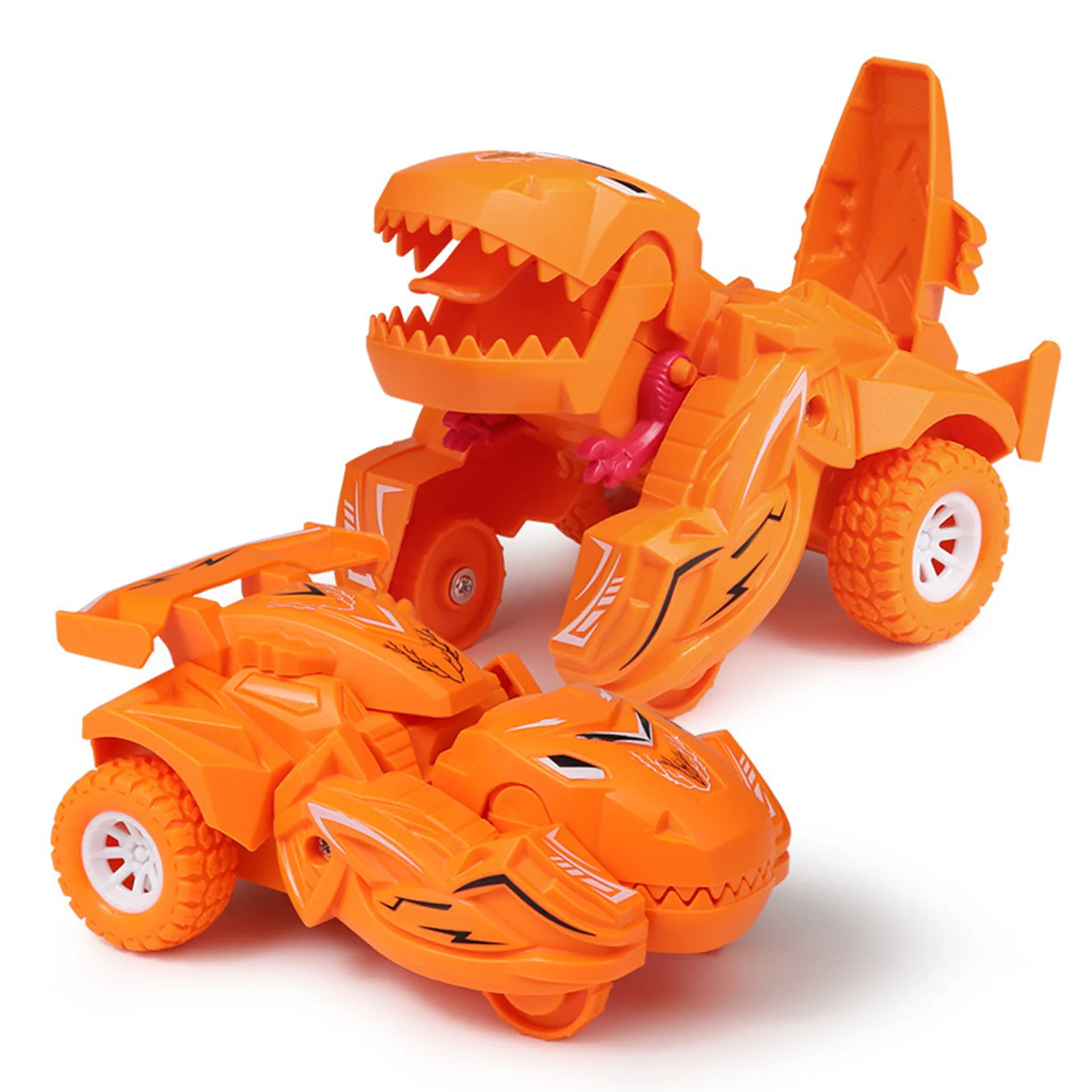 

ZK30 Dinosaur Transforming Car Realistic Deformation Inertial Scooter Toddlers Kids Toy Gifts