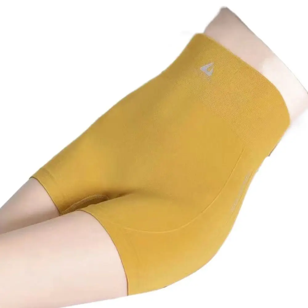 

Модные шорты для йоги с высокой талией, эластичные шорты для тренировок с контролем живота, бесшовная одежда для фитнеса для девочек