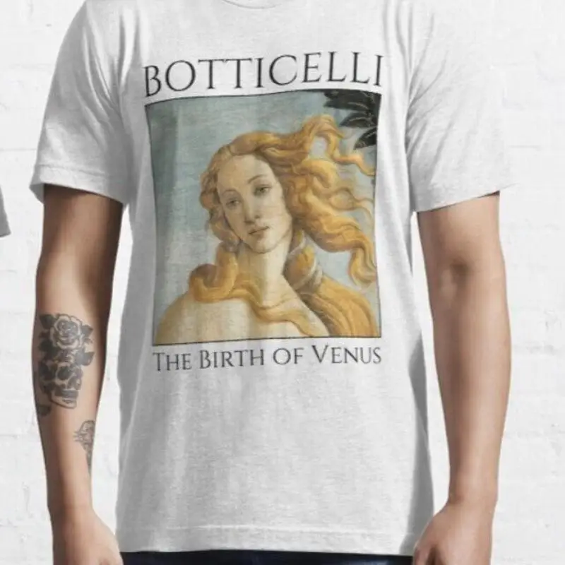 Botticelli Birth Of Venus T shirt 100 Premium Cotton