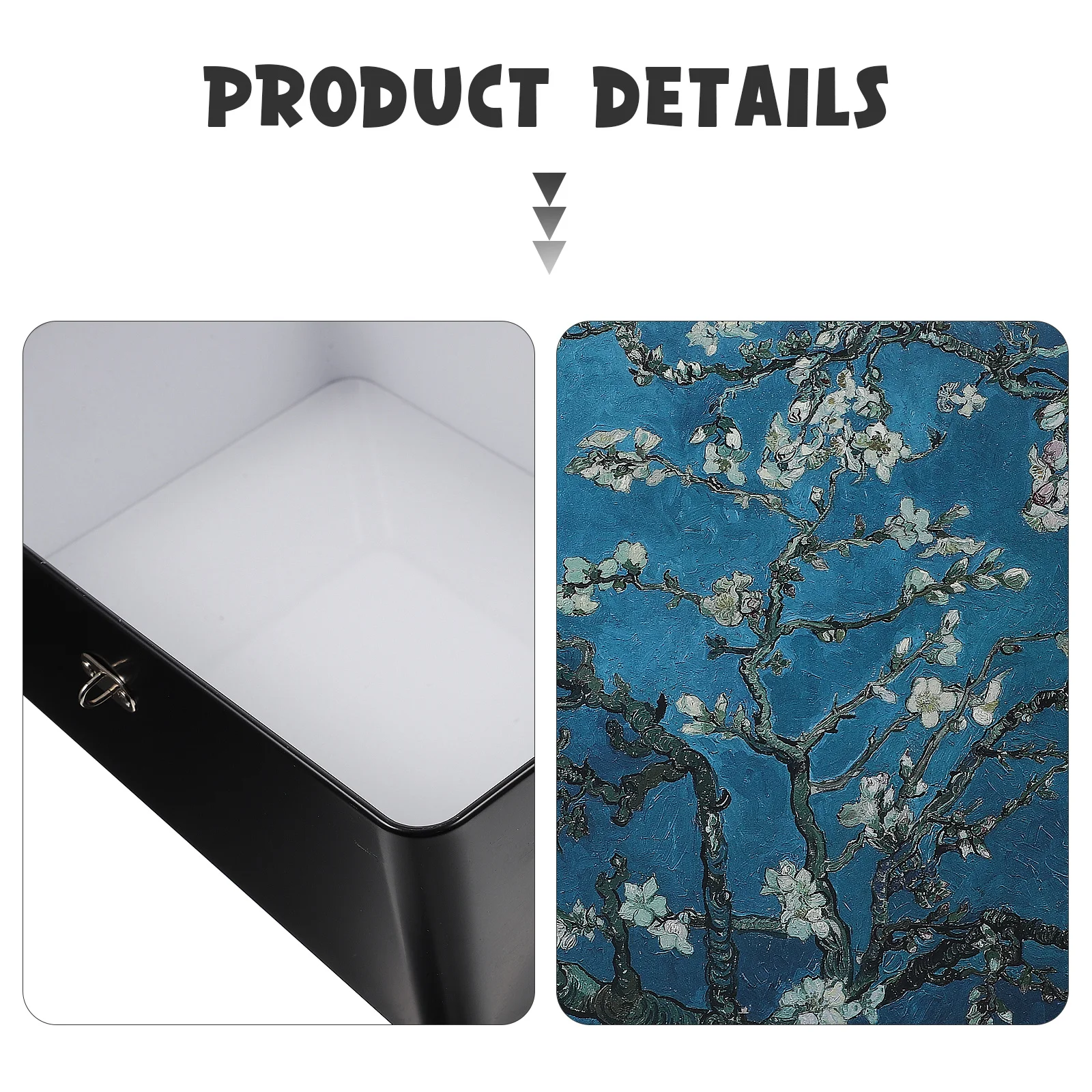 

1 шт. винтажная жестяная коробка, прочная маленькая жестяная упаковка для свадебных конфет, подарочная упаковка, металлический контейнер для сладостей, ювелирных изделий