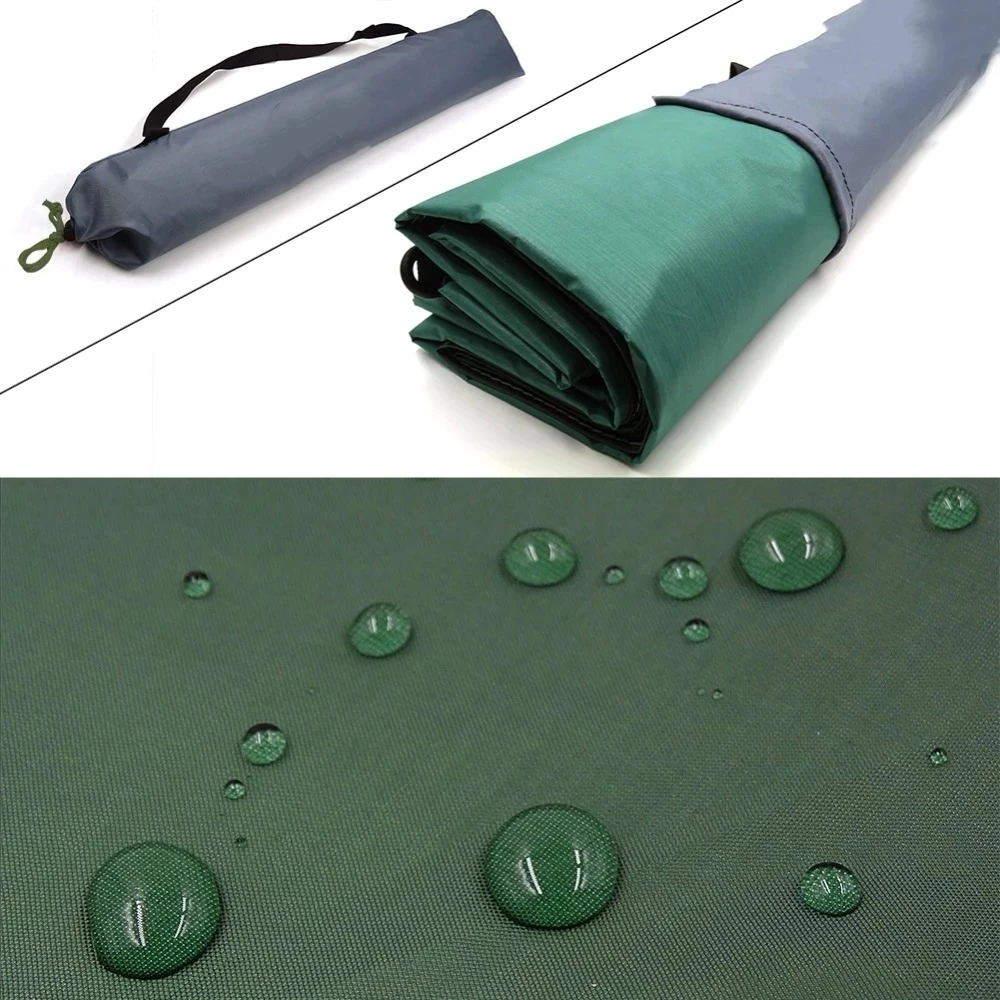 Ultralight Canvas Garden Canopy, Waterproof Sunshade, Camping Hammock, Sun Shelter, for Beach and Outdoor,3x5m  4x3m, 3x3m