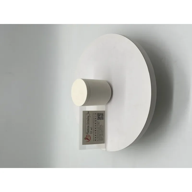 i Custom High Alumina Industrial Ceramic Ball Mill Jar for Fine Powder Milling Lab Equipment Ceramic Parts