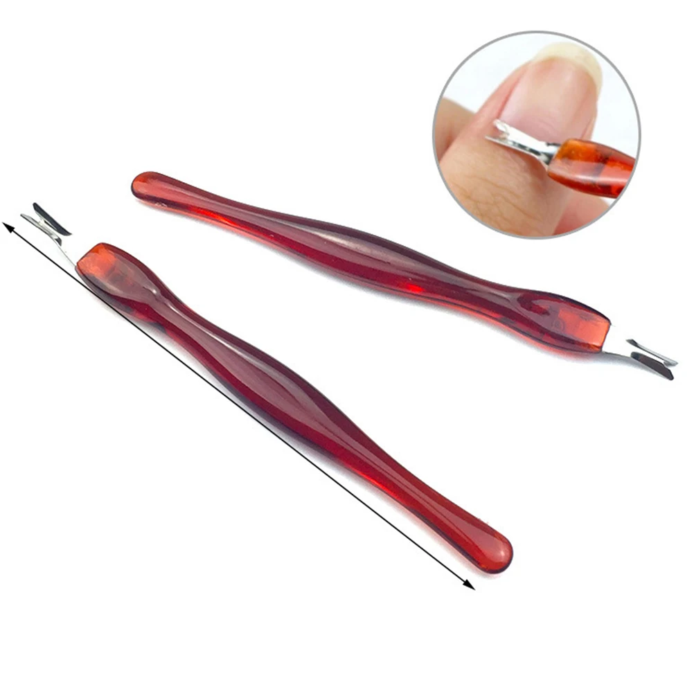 

10 Pcs Dead Skin Shovel Tool Cuticle Pusher Trimmer Manicure Pedicure Kit Stainless Steel Fork Spoon End Practical Nail Care