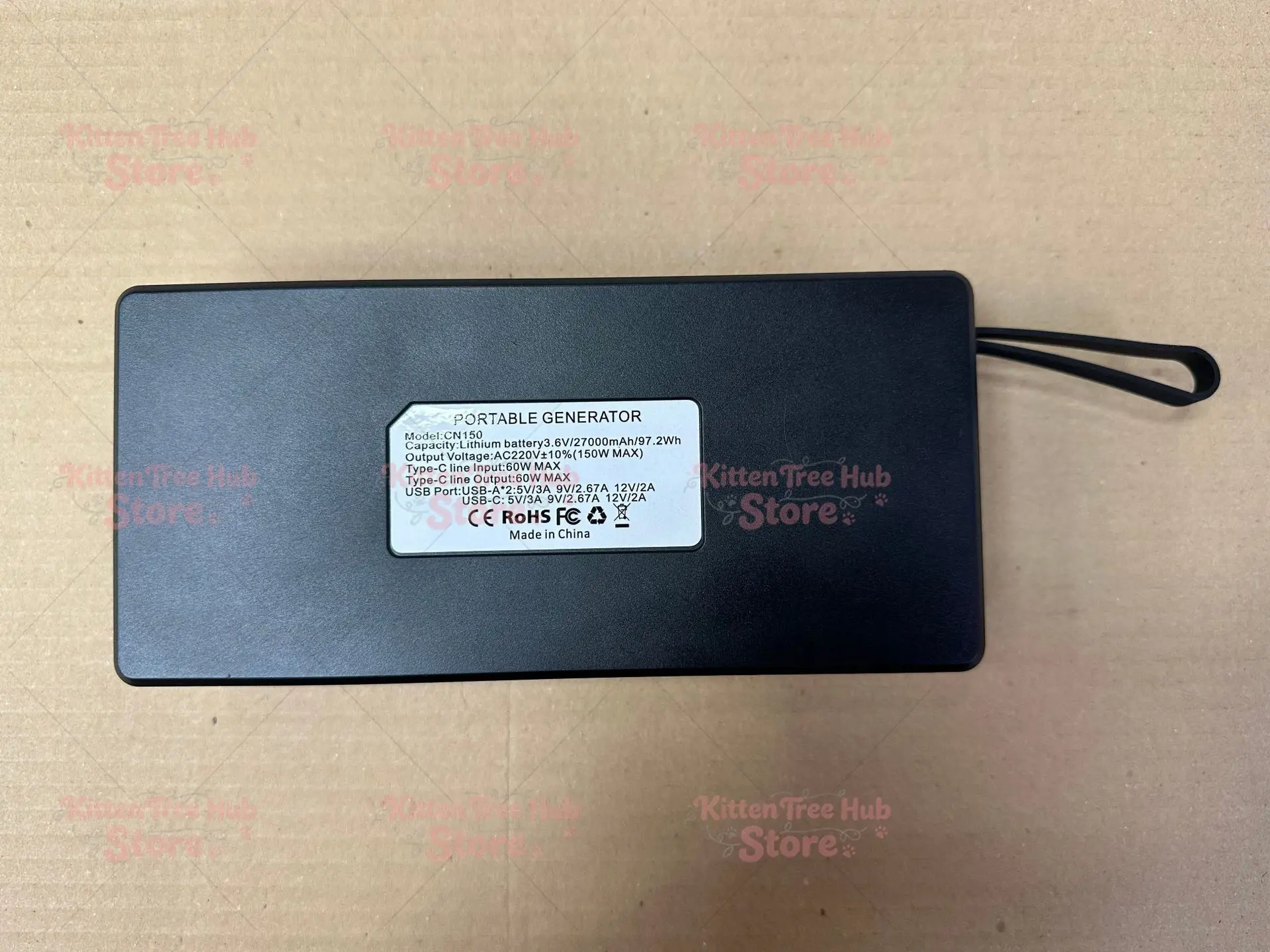 Multifunctional inverter Portable mobile inverter with PD60w fast charging with