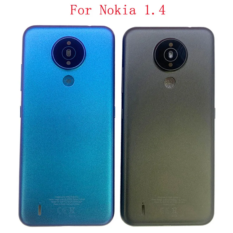 

Battery Cover Rear Door Case Housing For Nokia 1.4 Back Cover with Camera Frame Lens Replacement Parts